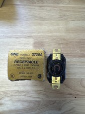 Hubbell Wiring Device-Kellems Hbl2730 30A Twist-Lock Receptacle 3P 4W 480Vac