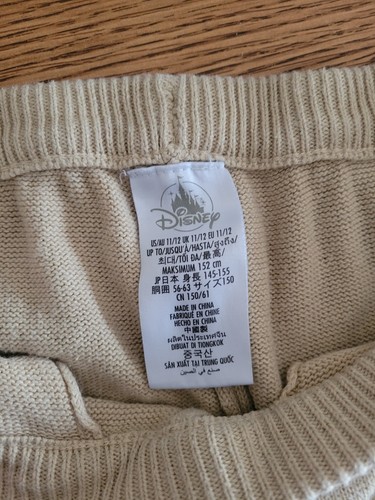 Disney Parks Forzen Knit Pants Youth Size 11/12 - Picture 5 of 5
