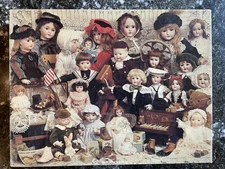 VTG Springbok Jigsaw Puzzle The Doll Shop Antique Toys  500 pcs COMPLETE!