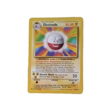 Electrode 1999 Pokemon Base Set Unlimited Rare #21/102 Vintage WoTC - LP *