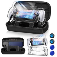 12 in 1 Accessories Set for PlayStation Portal Hard Carry Case Screen Protectors