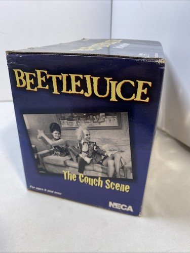 Neca Beetlejuice The Couch Scene 4-teiliges Diorama Set Neu Michael Keaton - Bild 5 von 6