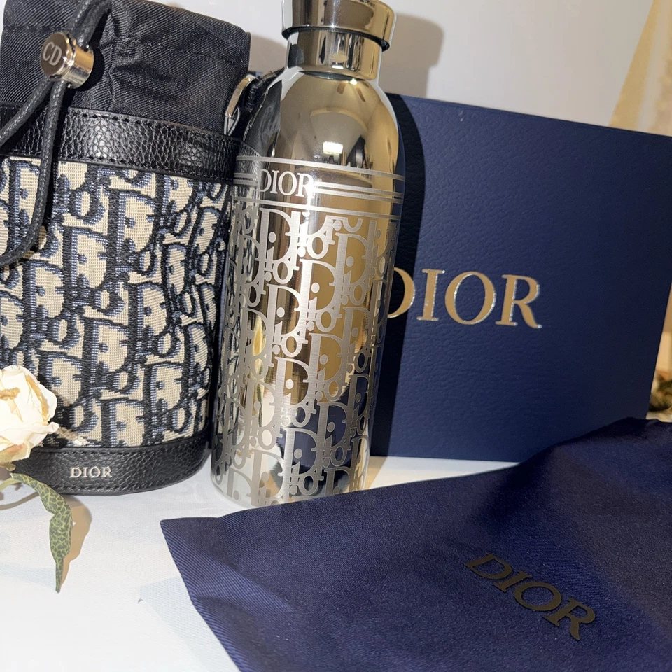 Dior Black Water Bottle Tumbler Black Holder Limited VIP Gift Novelty GWP - Image 2 of 4