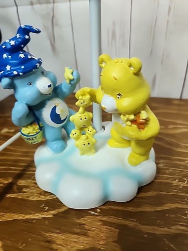 Vtg Care Bear Sweet Dreams Lamp Works No Shade - Picture 3 of 9