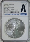 2024 (P) American Silver Eagle Star Privy Advanced Releases First 50000 NGC MS70