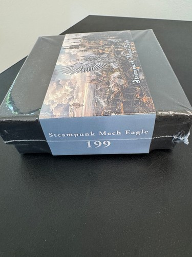 2025 Steampunk Allegiance Series Mech Eagle 2oz 999 Silver Coin #199 /199 Sealed - Picture 8 of 8