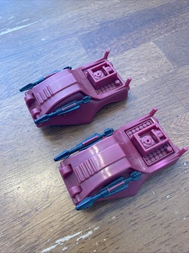 Vintage GI Joe ARAH 1988 BUGG Vehicle Parts Lot 2 Jet Skis w 4 Missles