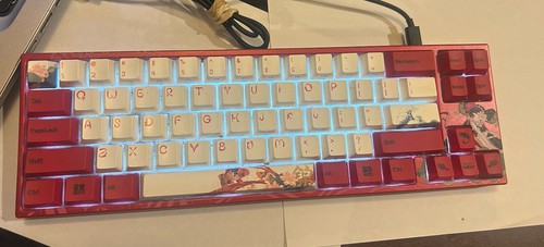 Ducky x Varmilo MIYA miya68-C Mechanical Keyboard Gaming Backlight Red White - Bild 2 von 12