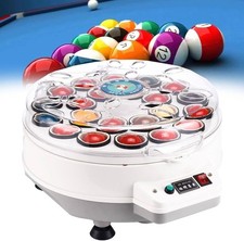 industrial Automatic Pool Balls Cleaner 16/22 Balls Billiard Ball Polisher