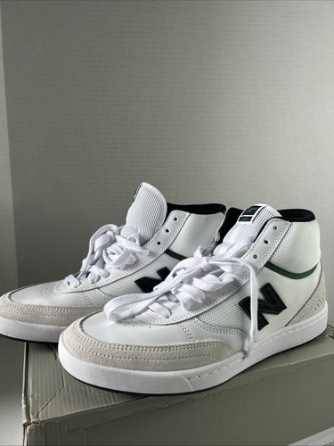 New Balance Numeric 440 High 'White Black Green' Mens 10.5