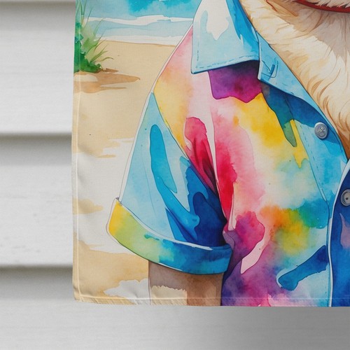 Pug Summer Beach Time Flag Canvas House Size DAC8291CHF - Picture 4 of 4