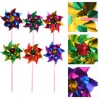 100 Pcs Pinwheel Decorations Novelty Diy Pinwheels Craft for Kids