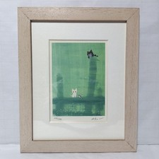 Akio Watanabe Lithograph Moment Thought Limited Numbered 678800 Signed