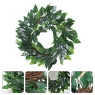  Outdoor Wreath Small Artificial Floral Hoop Decorative Wreaths for Outdoors