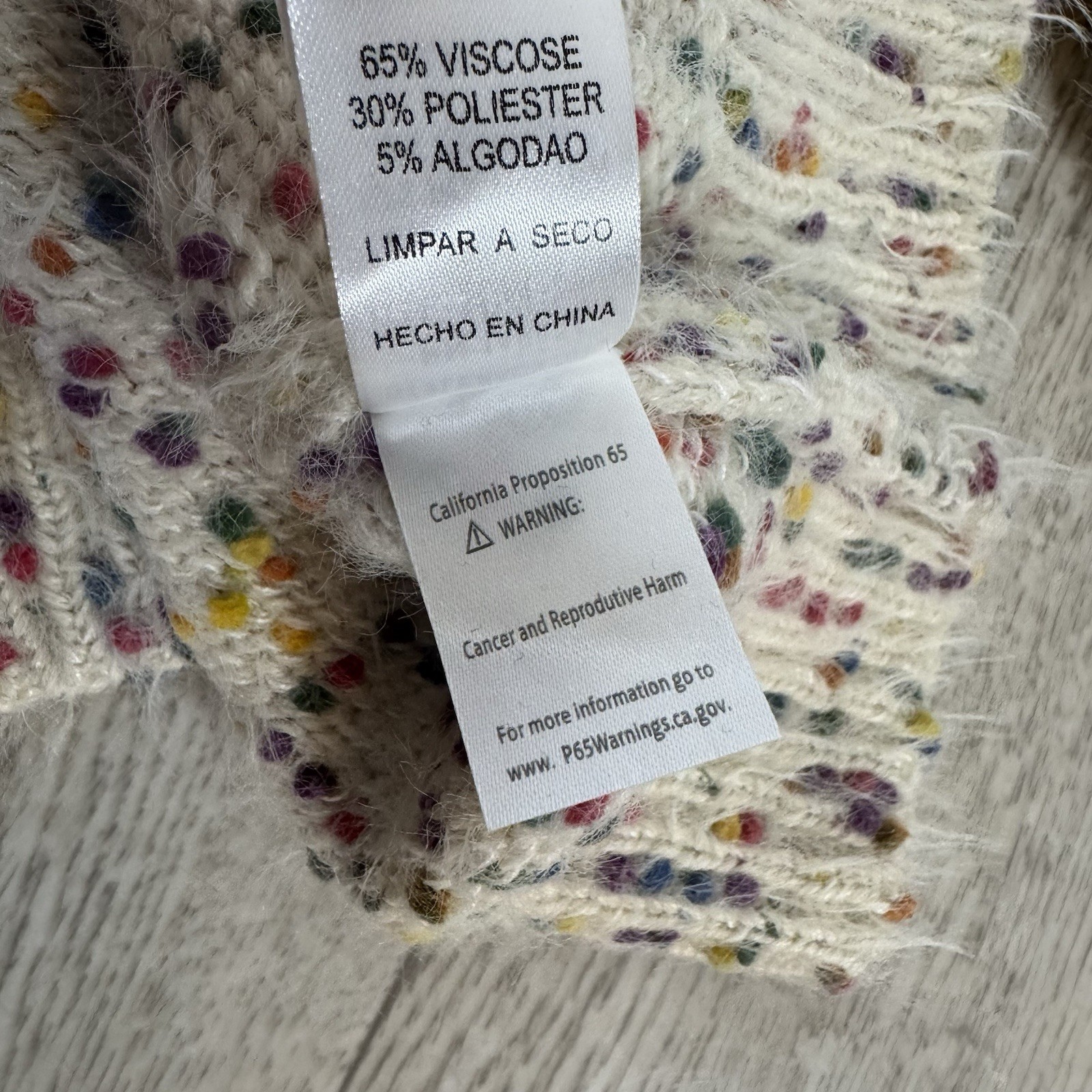 Sadie And Sage Size Small S  Multicolor Sweater S… - image 6