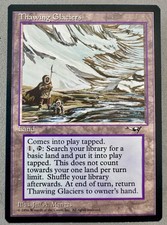 Thawing Glaciers Alliances Regular MTG—Never Played NM—Vintage RESERVE LIST