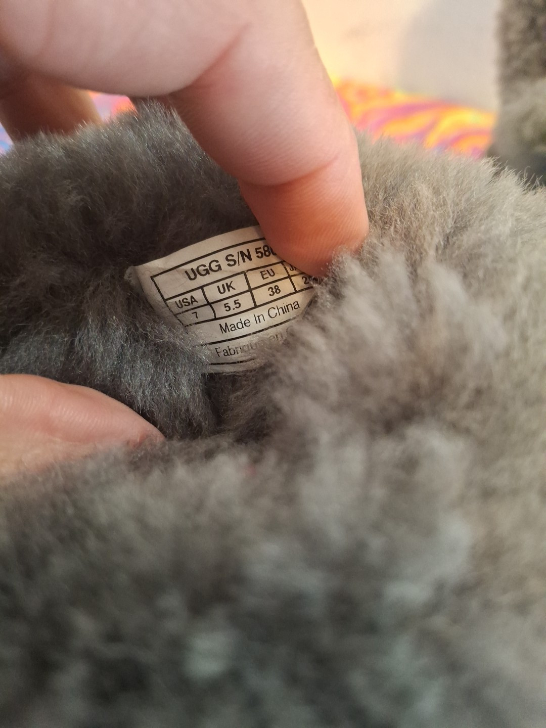 NICE PRELOVED UGG BOOTIES WOMENS 7 GRAY VERY GOOD… - image 11