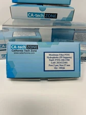 Membrane Filter PTFE Hydrophobic(2 μm) 37 mm (PP Supports)(without ring)(100/pk)
