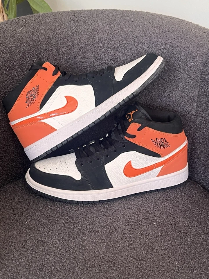 Air Jordan 1 Mid Shattered Backboard Men’s Size 11 Sneakers - Image 3 of 4