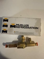 Mueller Refrigeration AQ17860C 3/8” Ball Valve Assy W/ Access Port NEW