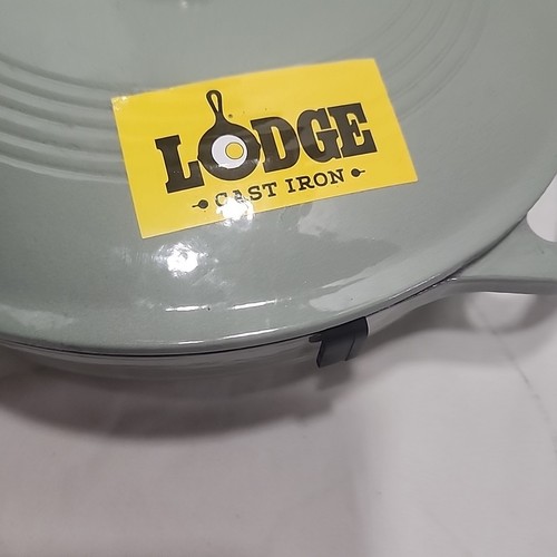 Lodge Essential casserole Enamel over cast iron artichoke green  & lid 3.6 HTF - Bild 3 von 8