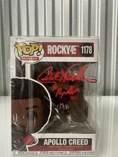 Funko Pop! Vinyl: Rocky Apollo Creed #1178 Signed By Carl Weathers