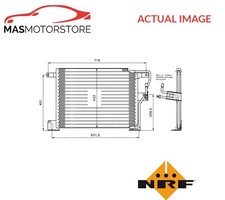 A/C AIR CON CONDENSER NRF 35221 A FOR JEEP GRAND CHEROKEE I,GRAND CHEROKEE II