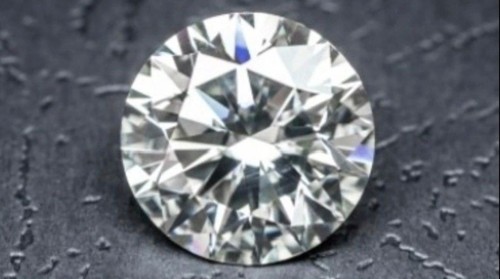 Diamante Certificato GRA 1 Carato Taglio Brillante VVS1 Incolore - Moissanite - Foto 5 di 9