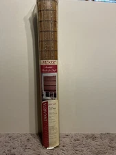 Jakarta Pecan Flat Fold Roman Shade. 31” x 72”