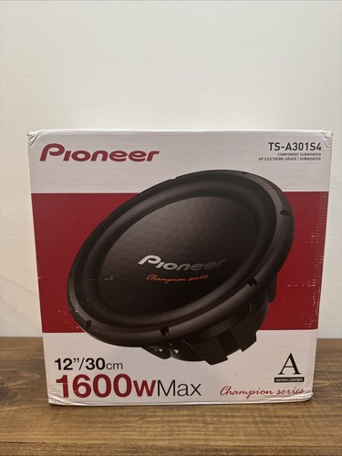 Pioneer Champion TS-A301S4 | Subwoofer audio per auto 12 pollici 1600 W SVC 4 Ohm 12" - Foto 5 di 10