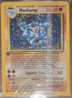 SEALED 1st Edition Machamp 8/102 - Pokemon Base Set Promo - Holo, Single, NM
