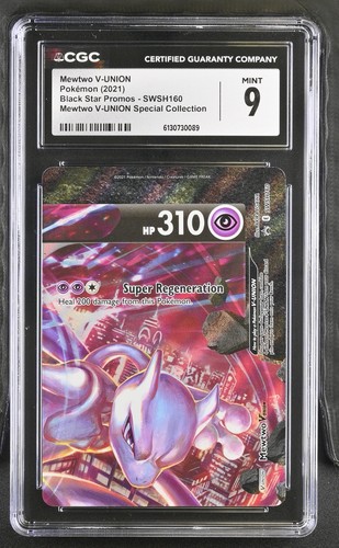 Mewtwo V-UNION graded CGC 9 for sale on eBay
