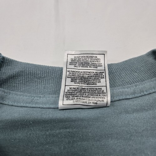 Size XL Vintage World Class Tennis Graphic Blue T-Shirt 90s Single Stitch Tee - Picture 11 of 15