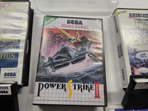 ❌️Sega Master System Spiele Bundle Power Strike 2 Ist ein Nachdruck - Bild 3 von 7