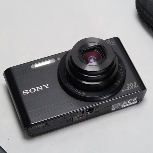 Sony Cyber-shot DSC-W830 20.1MP 8x Digital Camera Black, SD Card 4Gb - Excellent - Picture 8 of 19