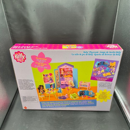 Kelly Sister of Barbie Playroom Mattel 2002 Dollhouse Playset NIB 88704 - Afbeelding 3 van 6