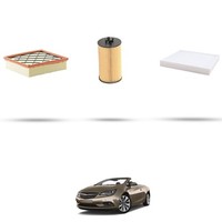 Hoffcar Set Service - 3 Filter FüR Opel Cascada 1.6 16V 125Kw Von 2013