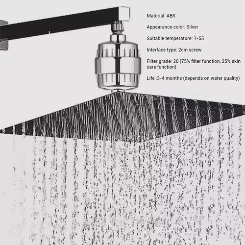 20 Stage Shower Head Water Filter Hard Water Softener|Filter Cartridge Vitamin C - Bild 3 von 13