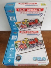 Lot 2 Snap Circuits Electronics Skill Builder Sets 60+ pcs SB-125 Elenco