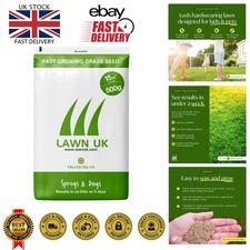 Fast-Growing Sprogs & Dogs Grass Seed - 500g for Instant Lawn Transformation 35.98 per kilo