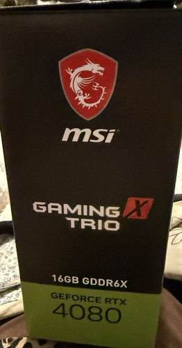 MSI GeForce RTX 4080 GAMING X TRIO 16GB GDDR6X Graphics Card OPEN BOX - Bild 16 von 17