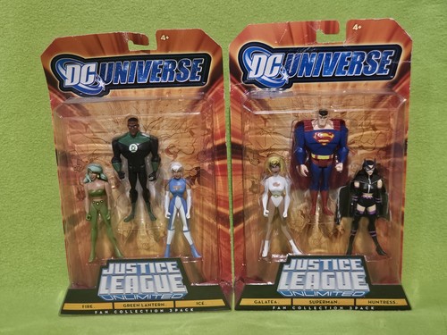 2008 DC Universe Justice League Unlimited - 6 Action Figure Lot - New!!! - Picture 1 of 7