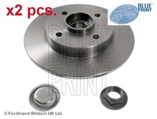 X2 PCS REAR BRAKE DISC SET LEFT & RIGHT ADP154304 BLUE PRINT I