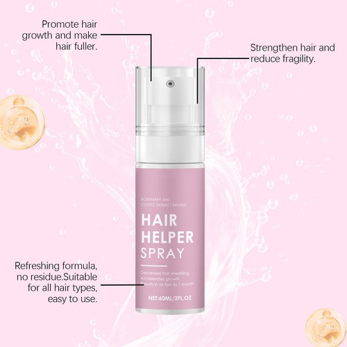 1~12X Hair Helper Spray Hair Growth Thicker Vegan Fuller Healthier Hair Treatmen - Picture 5 of 21