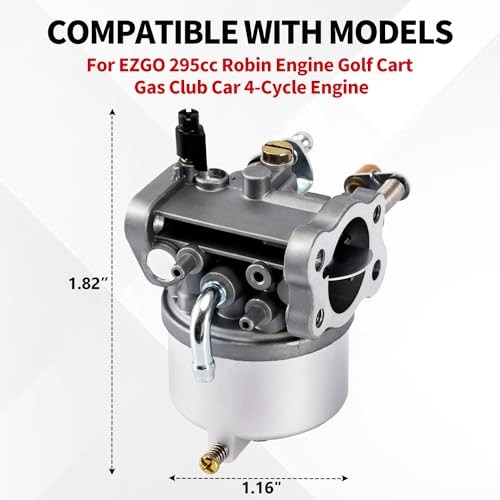Carburetor for EZGO 295cc Robin Engine Golf Cart Gas Club Car 4-Cycle Engine - Bild 2 von 7