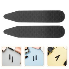 3 Pairs Mens Collar Stays Men's Carbon Fiber Dress Shirt Stiffener