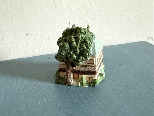 Vintage Miniatur Lenox Princeton Galerie Cottages Schlösser Fingerhüte Posten von 18 - Bild 12 von 24