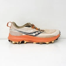 Saucony Womens Peregrine 13 S10838-85 Beige Running Shoes Sneakers Size 8.5