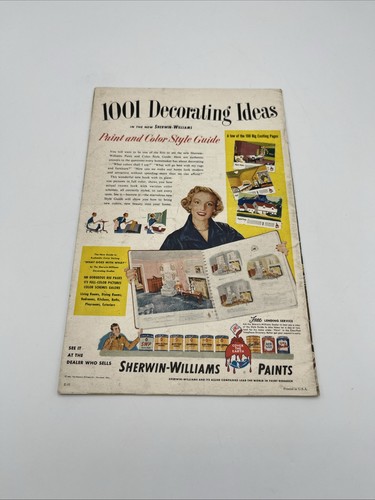 1950's The Home Decorator Magazine Catalog Brochure Great MCM Designs - Picture 3 of 7