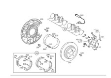 Genuine Mercedes-Benz Protective Metal Sheet 203-423-03-20